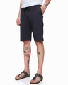 Shop Men's Black Over Dyed Shorts-Design