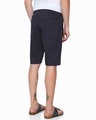 Shop Men's Black Over Dyed Shorts-Full