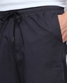 Shop Men's Black Over Dyed Shorts