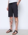 Shop Men's Black Over Dyed Shorts-Design