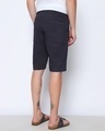 Shop Men's Black Over Dyed Shorts-Full