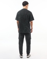 Shop Men's Black Oversized Acid Wash Co-ordinates-Design