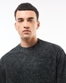 Shop Men's Black Oversized Acid Wash Co-ordinates