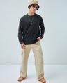 Shop Men's Black Oversized Acid Wash T-shirt