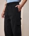 Shop Men's Black Cargo Carpenter Pants