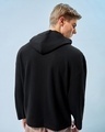 Shop Men's Black Oversized Hoodie-Full
