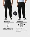 Shop Men's Black Oversized Joggers-Design