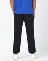 Shop Men's Black Oversized Joggers-Full