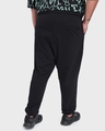 Shop Men's Black Oversized Plus Size Joggers-Design