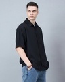 Shop Men's Black Oversized Shirt-Design