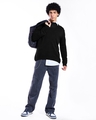 Shop Men's Black Oversized Sweater