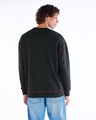 Shop Men's Black Oversized Sweatshirt-Full