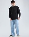 Shop Men's Black Oversized Sweatshirt