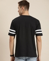 Shop Men's Black Oversized T-shirt-Full