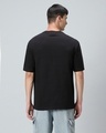 Shop Men's Black Oversized T-shirt-Design
