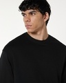 Shop Men's Black Oversized T-shirt