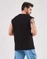 Shop Men's Black Oversized Vest-Design