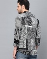 Shop Men's Black Paisley Printed Slim Fit Shirt-Full