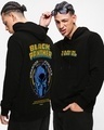 Shop Men's Black Panther Graphic Printed Hoodies-Front