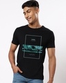 Shop Men's Black Paradise 2022 Graphic Printed T-shirt-Front