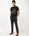 Shop Men's Black Party Animal Graphic Printed T-shirt