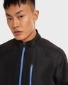 Shop Men's Black Performance Relaxed Fit Jacket