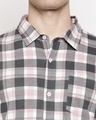 Shop Men's Black & Pink Checked Shirt