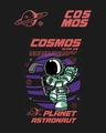 Shop Men's Black Planet Astronaut Graphic Printed Plus Size T-shirt