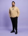 Shop Men's Black Plus Size Joggers-Full