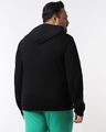 Shop Men's Black Plus Size Hoodies-Design