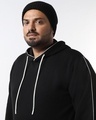 Shop Men's Black Plus Size Hoodies