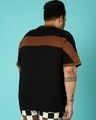 Shop Men's Black Plus Size Oversized T-shirt-Design
