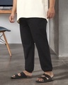 Shop Men's Black Plus Size Pyjamas-Front