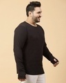 Shop Men's Black Plus Size Thumbhole T-shirt-Design