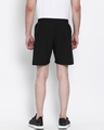 Shop Men's Black Polyester Shorts-Design