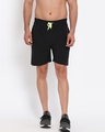 Shop Men's Black Polyester Shorts