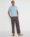 Shop Men's Black Pop & Fizz Printed Pyjamas