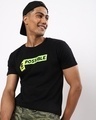 Shop Men's Black Possible Tape T-shirt-Front