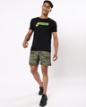 Shop Men's Black Possible Tape T-shirt-Full