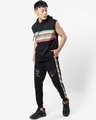 Shop Men's Black Side Striped Joggers