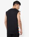 Shop Men's Black Pride Striped Vest-Full