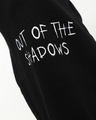 Shop Men's Black Batman Graphic Printed Oversized Track Pants