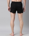 Shop Men's Black Printed Pure Cotton Boxer-Design