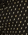 Shop Men's Black Printed Regular Fit Pyjamas-Full