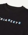 Shop Men's Black Typography Sweatshirt