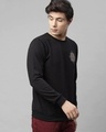 Shop Men's Black Printed Sweatshirt-Design