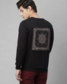 Shop Men's Black Printed Sweatshirt-Full