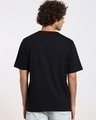 Shop Men's Black Proud Typography Oversized T-shirt
