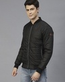 Shop Men's Black Puffer Jacket-Design