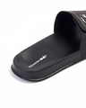 Shop Men's Black Punisher Printed Velcro Sliders